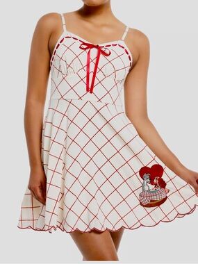 Her Universe Disney Lady and the Tramp Sweetheart Cami dress Sz SM NWT